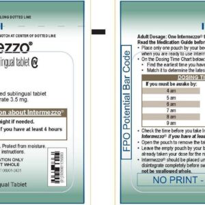 Buy Intermezzo 3.5mg sublingual tablet